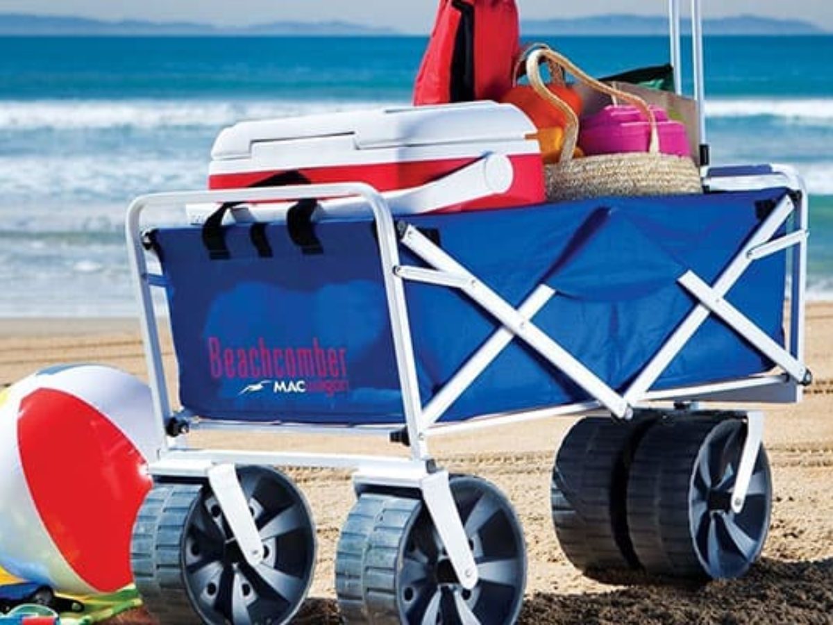 pull along beach trolley