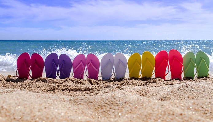 best beach flip flops 2019