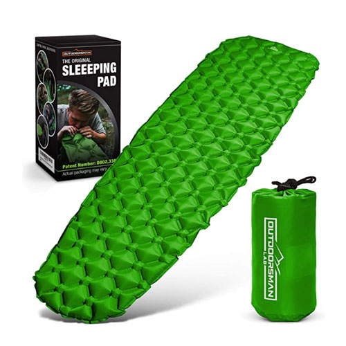 best personal budget sleeping pad camping