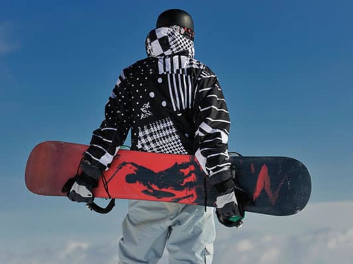 snowboard mittens with built in wrist guards